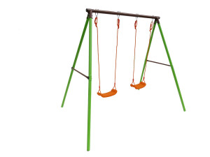 Huśtawki stalowe „Polo” - 1.96 m - 2 urządzenia 2