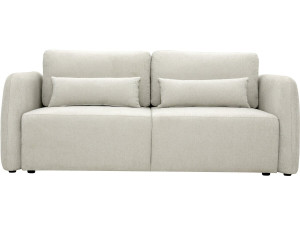 3-osobowa sofa prosta z funkcją rozkładania, obita tkaniną „Concorde” – beżowa