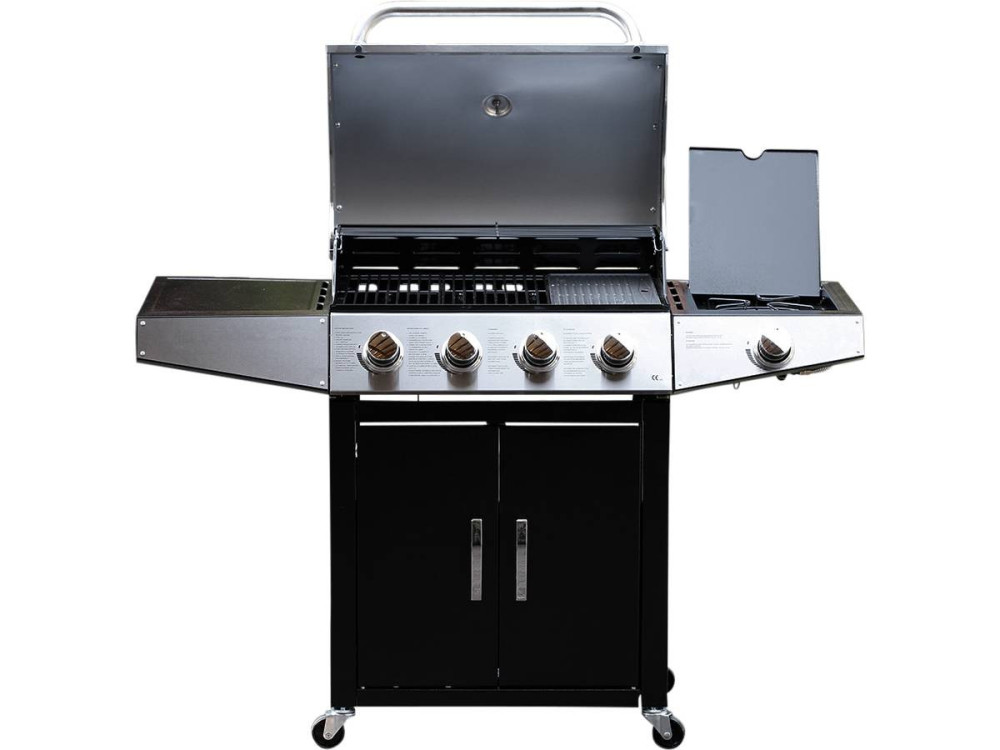 Grill gazowy "Party 5" - 5 palników, w tym 1 boczny - 15,2 kW