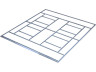 Fundament pod szopę ogrodową "Dallas" lub "Vegas" - 12,99 M²