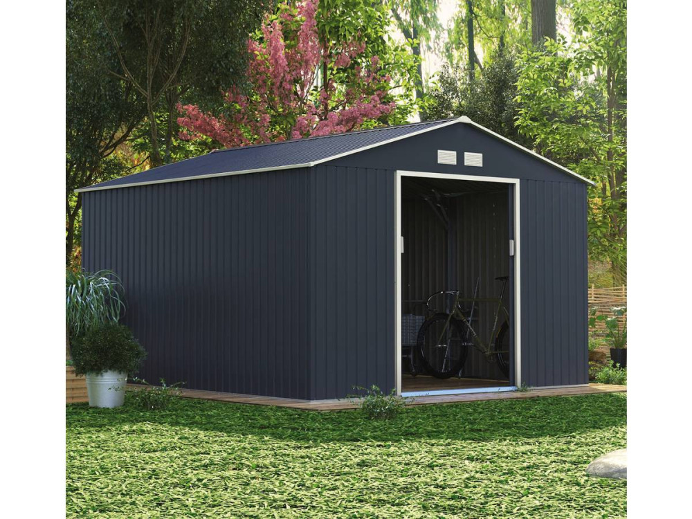 Metalowa szopa ogrodowa "Vegas" - 12.98 m²