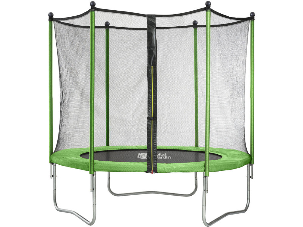 Trampolina „Yoopi” - Ø 180 cm - Z siatką i drabinką