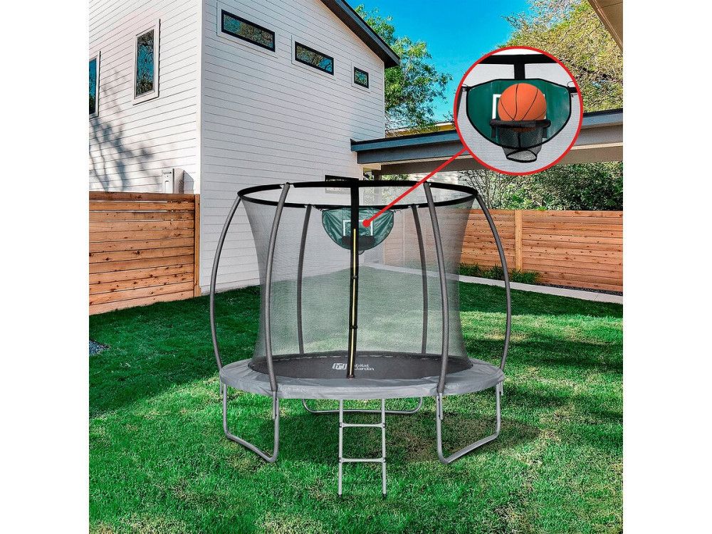 Trampolina Prestige "jumper" 2,44 m i kosz