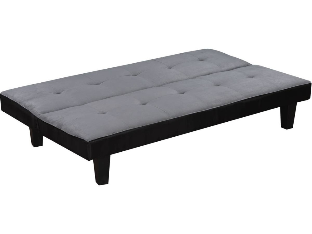 Wersalka "John" - 179 x 91 x 79 cm - 3 miejsca - Szara