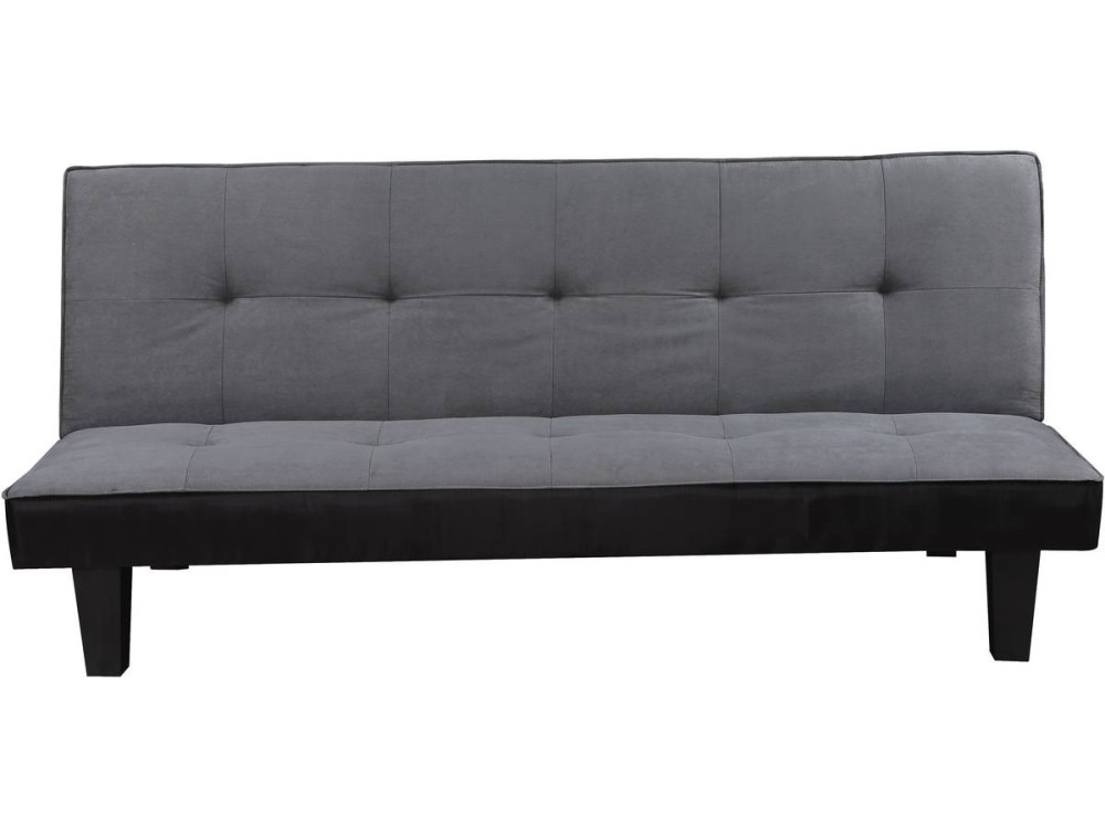 Wersalka "John" - 179 x 91 x 79 cm - 3 miejsca - Szara