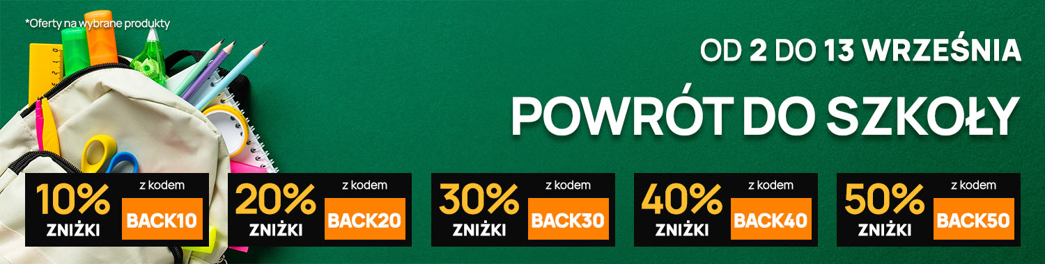 Początek roku szkolnego – oferty dla domu i ogrodu